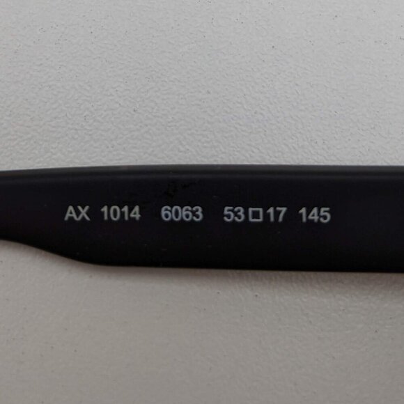 🕶️Armani Exchange AX1014 6063 Eyeglasses 53/17 145 /YHG852🕶️​ - Picture 5 of 7